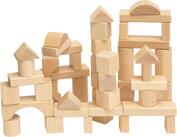 Woody Kit di cubetti naturali in cartone, 50 pezzi