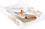 CEBA Podložka prebaľovacia 2-hranná s pevnou doskou (50x70) Basic Red Fox