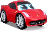 BB Junior RC - Ferrari 458 Italia so svetlami a zvukmi, diaľkový ovládač volant, červená