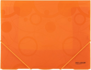 Zložka PP s gumou A4 NEO COLORI oranžová
