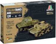 Modellbausatz Panzer 25768 - Italienische Panzer und Semoventi (1:56)