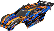Traxxas karoséria Rustler 4X4 VXL oranžová (bezsponková)