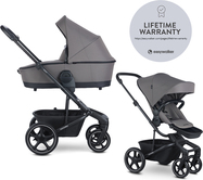 EASYWALKER Kočík kombinovaný Harvey5 2v1 Pebble Grey LITE RWS