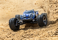 Traxxas Rustler 1:10 VXL HD 4WD RTR modrý