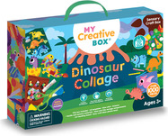 MY CREATIVE BOX® Kreatívna kolážová senzorická sada Dinosaury