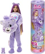 Barbie Cutie Reveal bábika a starostliví medvedíkovia - fialová