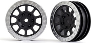 Traxxas disk 2.2" sivý/chrómovaný (2) (predný)