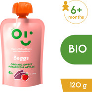 Beggs BIO Batáty a jablká (120 g)