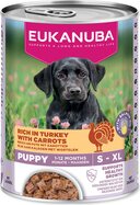 Konzerva EUKANUBA Puppy bohatá na morčacie s mrkvou 400 g