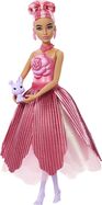 Barbie PETAL POP sorpresa floral - rosa roja