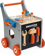 Janod BricoKids Chodítko a vozík s náradím 25 ks
