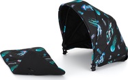 PETITE&amp;MARS Strieška ku kočíku Royal3 Limited 100 Jellyfish