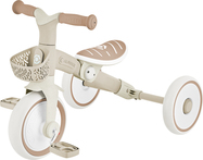 Globber tricicletă pentru copii - Learning Trike 2in1 PLUS Ecologic Coconut