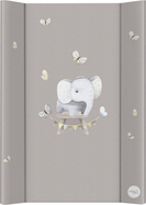 CEBA BABY Matelas à langer 2 côtés avec planche rigide (50x70) Ultra Light Little Elepha