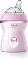 CHICCO Fľaša dojčenská Natural Feeling 250 ml dievča 2m+