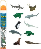Safari® Toob  Ohrozené zvieratá more 10 figúrok