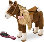 Götz Pony zum Kämmen und Reiten für Puppen 50cm