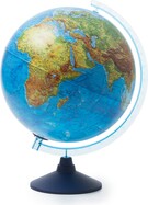 Alaysky's 25 cm RELIEF Cable-Free Globe Physical / Constellation with Led SK