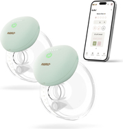 NENO Odsávačka mléka Hands-free Ovio Twin dvojitá, bezdrátová, elektronická s aplikací