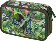 BAAGL Schulranzen Doppeldecker Dinosaurier