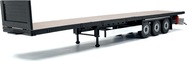 1:24 Príves plachtový -1:24 TRANSPORT TRAILER BLACK - SOLIDO - S2400506
