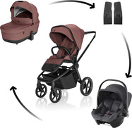 Kolica Move Cross 5X + autosjedalica Baby-Safe Core, Amber Brown