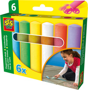 Ses Bürgersteig-Kreide
