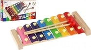 Xylofón drevo/kov 24cm