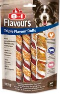 Pochúťka 8in1 Triple Flavour rolka žuvacia 3ks