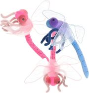 BK DRAGONFLY libellula rosa (27cm) Bukowski Design