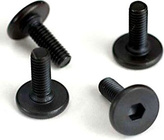 Traxxas skrutka imbus M3x10mm plochá hlava (4)