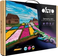 OKTO SENSOTY ART výtvarná sada  ”Kvetinové záhony v Holandsku” 30x40 cm