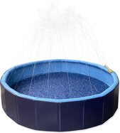 Piscina Dog Fantasy con getti d'acqua 160x30cm