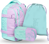 BAAGL SET 3 Skate Max Sweet: zaino, astuccio, sacchetto