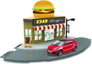 Bburago 1:43 Street Fire City Fast Food