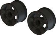 Arrma disco de rueda 2.8" 14mm negro (2)