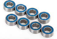 Traxxas kuglični ležaj 4x8x3mm 2RS plavi (8)