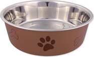 Miska Trixie nerezová, plastový povrch 23cm 2000ml