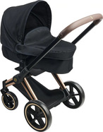 Passeggino Cybex Black 3 v1 per bambole 36-42 cm