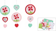 Haba Kreativset Hängedekorationen Herzen und Blumen