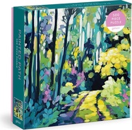 Galison Puzzle Maľovaná cesta Clair Bremner 500 dielikov