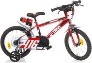 Dino Bikes - Detský bicykel 16" 416US-06 - červený