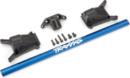 Traxxas výstuha šasi modrá (sada)