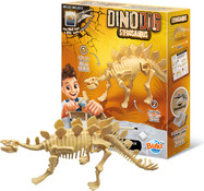 DinoKIT vykopávka a kostra Stegosaurus