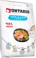 Krmivo Ontario Cat Hair &amp; Skin 2kg