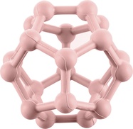Silikonové hryzátko Atom, Old Pink