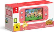 Nintendo Switch Lite Koralle + ACNH-Bundle