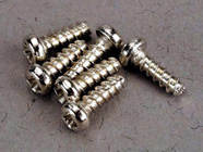 Traxxas skrutka krížová 2x6mm polguľatá hlava zink. (6)