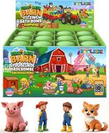 ACCENTRA Kúpeľová bomba KOOLKIDZ Farma s prekvapením farma Jablko 150g