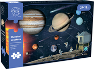 Alaysky's Interaktívne Drevené Puzzle s aplikáciou do mobilu Slnečná sústava 117 dielov CZ